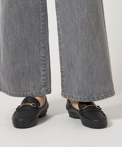 ODETTE E ODILE（オデットエオディール）の「ビット レインローファー（レインシューズ・レディース・ブラック/ダークブラウン・S/M/L）」の14枚目の写真