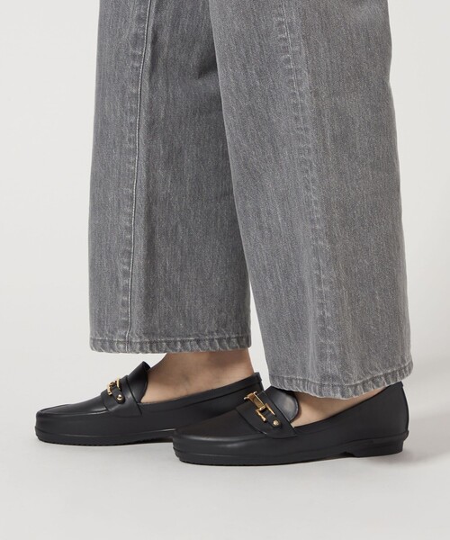 ODETTE E ODILE（オデットエオディール）の「ビット レインローファー（レインシューズ・レディース・ブラック/ダークブラウン・S/M/L）」の15枚目の写真