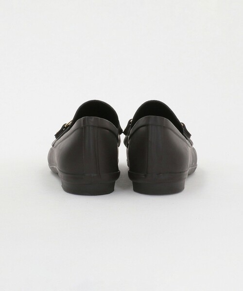 ODETTE E ODILE（オデットエオディール）の「ビット レインローファー（レインシューズ・レディース・ブラック/ダークブラウン・S/M/L）」の6枚目の写真