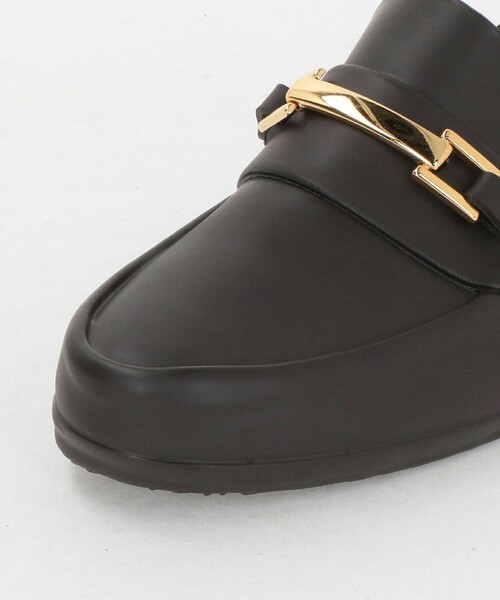 ODETTE E ODILE（オデットエオディール）の「ビット レインローファー（レインシューズ・レディース・ブラック/ダークブラウン・S/M/L）」の9枚目の写真