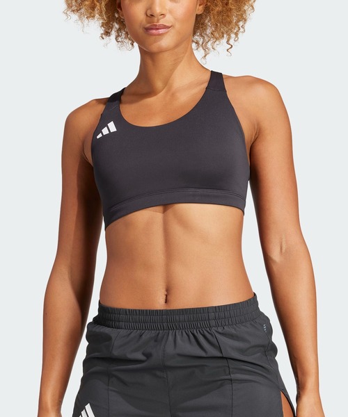【adidas】アディゼロ ラン ミディアムサポートブラ アディゼロ エッセンシャルズ ラン ミディアムサポートブラ