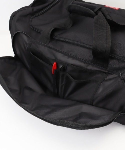 KANGOL(カンゴール)の「KANGOL カンゴール 2WAY ボストンバッグ 250-1504(ボストンバッグ・レディース・ブラック/レッド・FREE)」の9枚目の写真