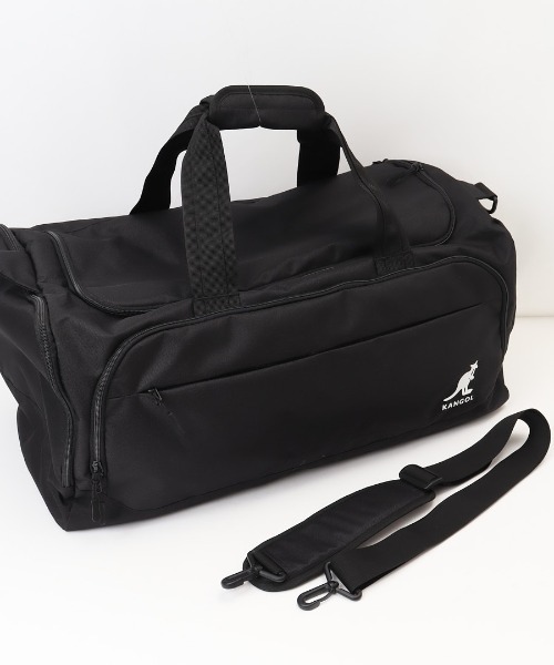 KANGOL(カンゴール)の「KANGOL カンゴール 2WAY ボストンバッグ 250-1504(ボストンバッグ・レディース・ブラック/レッド・FREE)」の14枚目の写真