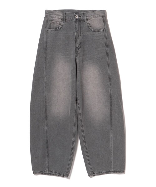 BEAMS HEART（ビームスハート）の「デニム コクーン パンツ（デニムパンツ・レディース・ブラック/ブルー・MEDIUM/SMALL）」の14枚目の写真