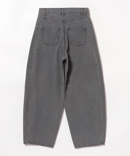 BEAMS HEART（ビームスハート）の「デニム コクーン パンツ（デニムパンツ・レディース・ブラック/ブルー・MEDIUM/SMALL）」の18枚目の写真