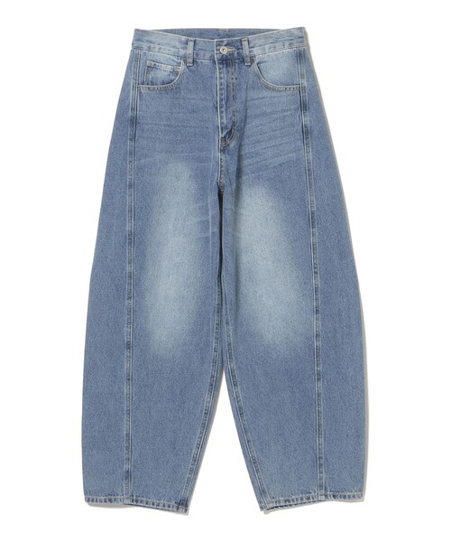 BEAMS HEART（ビームスハート）の「デニム コクーン パンツ（デニムパンツ・レディース・ブラック/ブルー・MEDIUM/SMALL）」の20枚目の写真