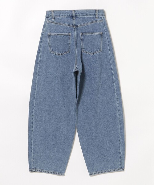 BEAMS HEART（ビームスハート）の「デニム コクーン パンツ（デニムパンツ・レディース・ブラック/ブルー・MEDIUM/SMALL）」の22枚目の写真