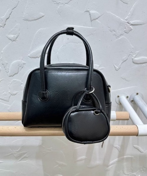 ハンドメイド　ボストンバッグ　ミニポーチ（同梱） セール】ミニポーチ付ボストンバッグ（ボストンバッグ）｜LETee