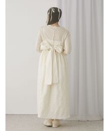 merry jenny | バックリボンジャガードキャミワンピース(ワンピース)