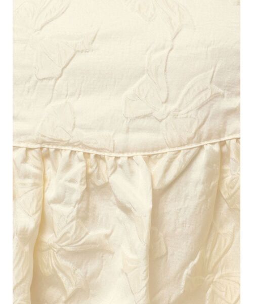 merry jenny（メリージェニー）の「バックリボンジャガードキャミワンピース（ワンピース・レディース・ブルー/オフホワイト/ブラック/アイボリー・FREE）」の12枚目の写真