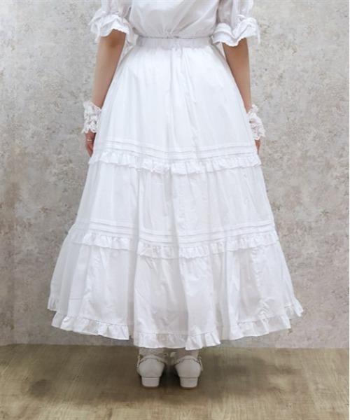 クラシックコットンスカート（スカート）｜Chalmiere（シャ