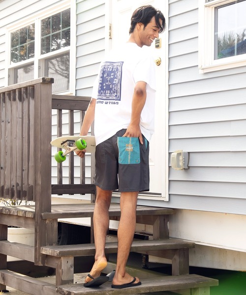 Kahiko(カヒコ)の「【Kahiko】SURF&Palms タイラーMEN'Sハーフパンツ(その他パンツ・メンズ・ブラック/カーキ/その他1/その他2・FREE)」の11枚目の写真