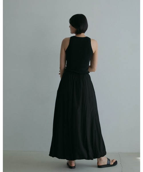 anuke（アンヌーク）の「Volume Balloon Skirt（スカート・レディース・ホワイト/ブラック・36inch/38inch）」の4枚目の写真