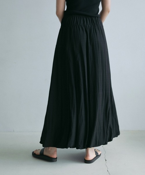 anuke（アンヌーク）の「Volume Balloon Skirt（スカート・レディース・ホワイト/ブラック・36inch/38inch）」の5枚目の写真