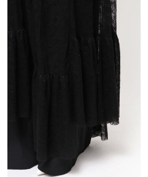 Htage（テージ）の「【Htage】レースシアーボリュームワンピース（ワンピース・レディース・ブラック/オフホワイト・FREE）」の16枚目の写真