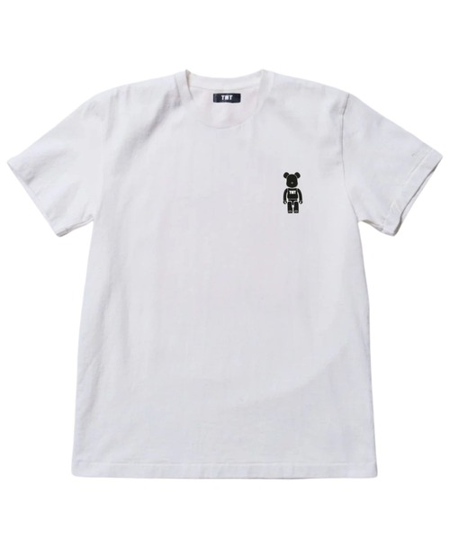 TMT(ティーエムティー)の「【TMT×BE@RBRICK】DRY COTTON S/S TEE (DANCING BE@RBRICK)(Tシャツ/カットソー・メンズ・ホワイト/ブラック・MEDIUM/LARGE/X-LARGE/SMALL/XX-LARGE)」の3枚目の写真