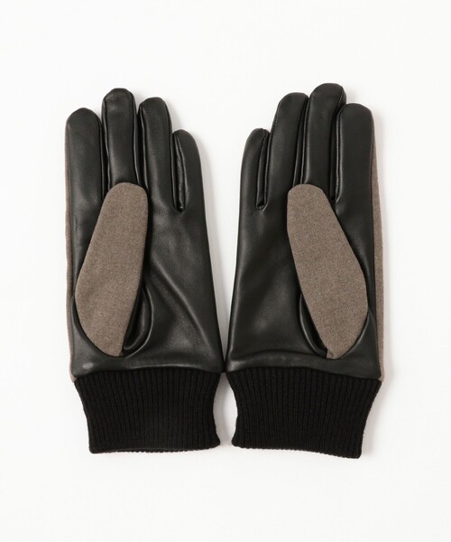 DANTON(ダントン)の「【別注】DANTON / ウールライククロス グローブ(手袋・メンズ・ブラウン系その他2/ブラック・ONE SIZE)」の7枚目の写真