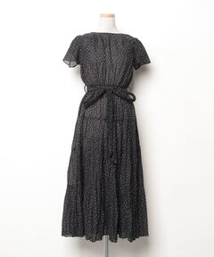 今季 SHIPS〈手洗い可能〉ドットソリッドプリーツワンピース 手洗い可能〉ドットソリッドプリーツワンピース◇（ワンピース
