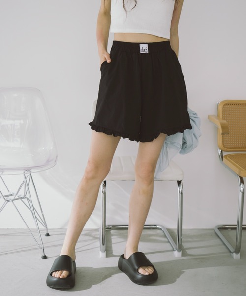 duei(デュイ)の「フリルショートパンツ(その他パンツ・レディース・ブラウン/ブラック・FREE)」の19枚目の写真