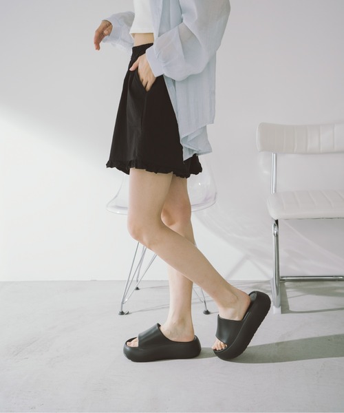duei(デュイ)の「フリルショートパンツ(その他パンツ・レディース・ブラウン/ブラック・FREE)」の22枚目の写真
