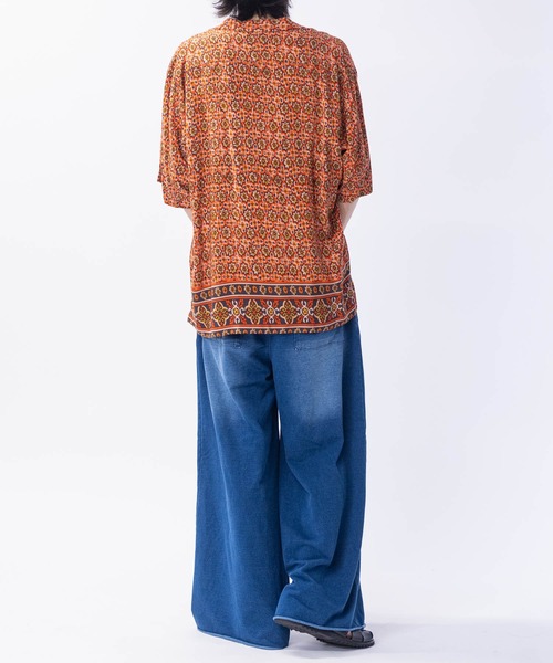 JOHN'S CLOSET（ジョンズクローゼット）の「【3】2タック スウェット ワイドスラックス（スラックス・メンズ・グレー/ブラック系/グレー系/インディゴブルー・MEDIUM/LARGE/X-LARGE）」の9枚目の写真