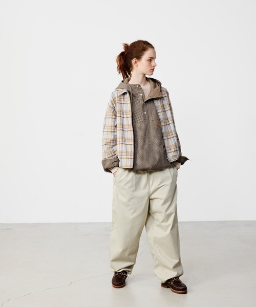【BROWN】ベーシック ツイル イージーパンツ BEAMS（ビームス）ベーシック ツイル イージーパンツ（パンツ