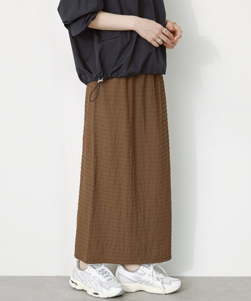 値下げ【美品】plantation サシコシャーリング　スカート 美品】plantation サシコシャーリング スカート セール