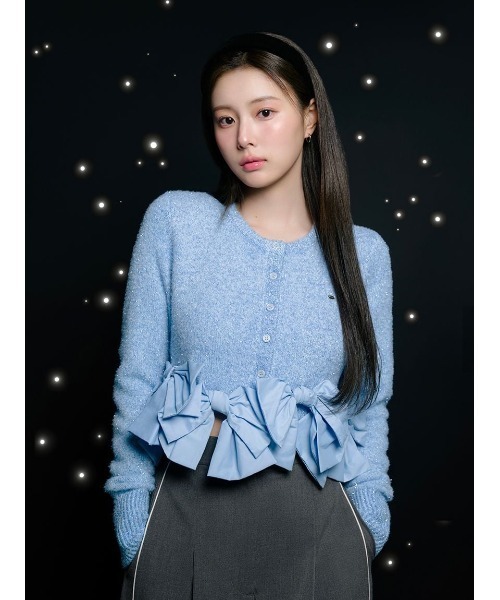 SNIDEL(スナイデル)の「ベロアカチューシャ(カチューシャ・レディース・ブラック/ブラウン・F)」の5枚目の写真