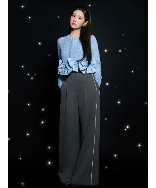 SNIDEL(スナイデル)の「ベロアカチューシャ(カチューシャ・レディース・ブラック/ブラウン・F)」の6枚目の写真