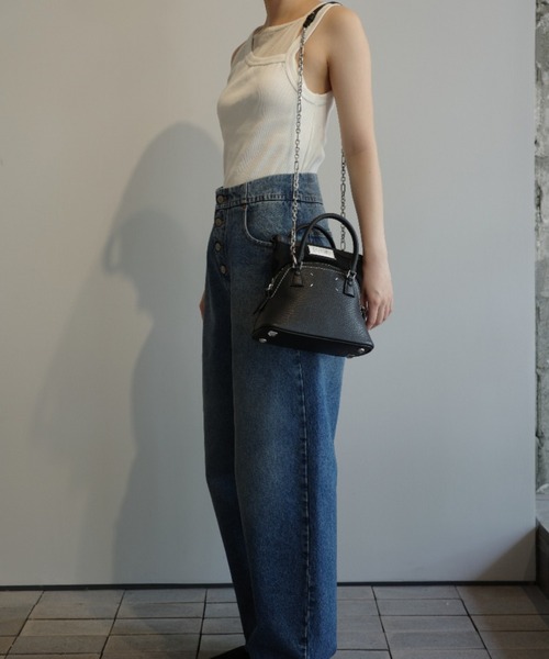 Maison Margiela（メゾンマルジェラ）の「Maison Margiela 5AC CLASSIQUE MICRO（ショルダーバッグ・レディース・ブラック・FREE）」の7枚目の写真