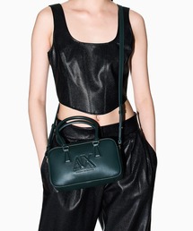ARMANI EXCHANGE | 【A|X アルマーニ エクスチェンジ】＜オンライン限定＞AXロゴ ミニボウリングバッグ(ハンドバッグ)