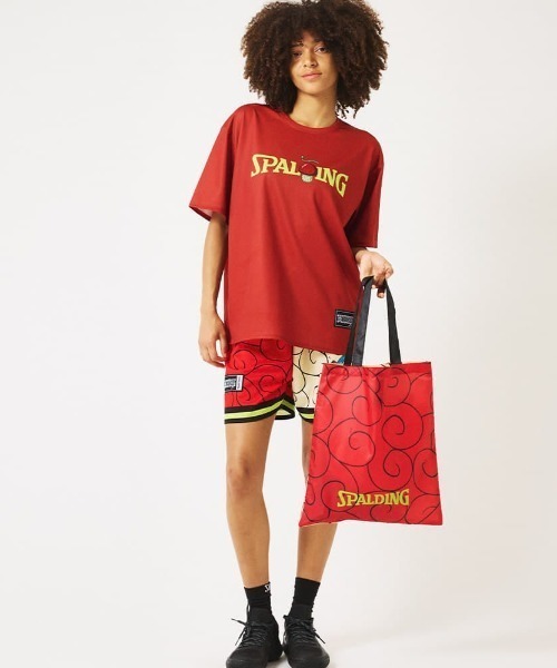 SPALDING(スポルディング)の「【SPALDING/スポルディング】Tシャツ ONE PIECE ヒトヒトの実 ロゴ/吸水速乾機能・UVカット機能・アニメ半袖Tシャツ(Tシャツ/カットソー・メンズ・ブラック/ホワイト/レッド・LARGE/MEDIUM)」の12枚目の写真