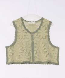マーガレットリリアンコード刺繍ベスト
