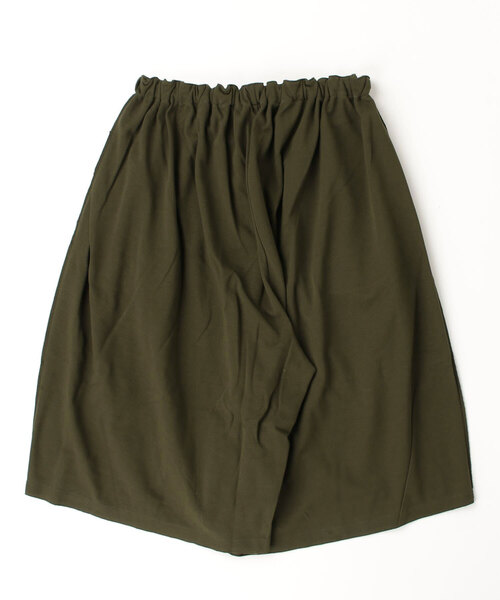 my beautiful landlet（マイビューティフルランドレット）の「【my beautiful landlet】 PONTE KNIT WIDE SHORT PANTS（その他パンツ・メンズ・カーキ/グレー/ブラック/ホワイト・1/0）」の10枚目の写真