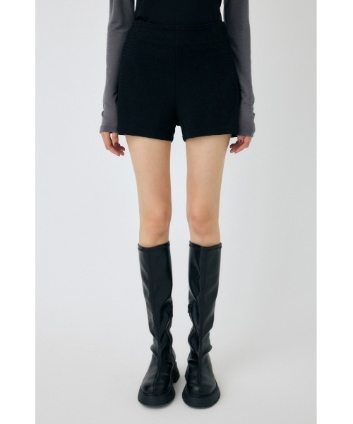 MOUSSY（マウジー）の「BOUCLE TWEED ショートパンツ（その他パンツ・レディース・ブラック系その他/ブラック・1/2）」の9枚目の写真