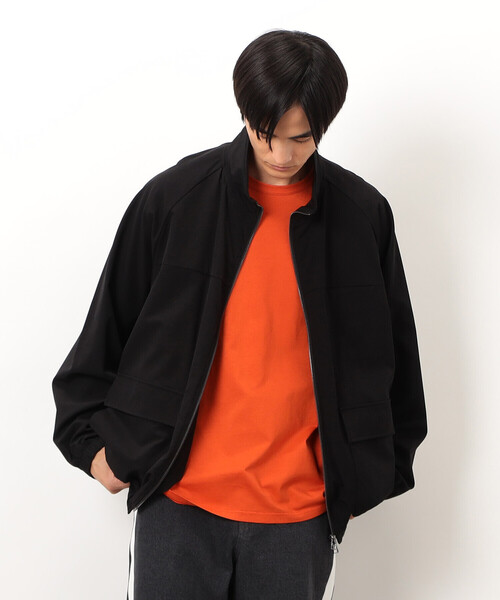 Purple&Yellow(パープルアンドイエロー)の「ナイロンストレッチブルゾン(ブルゾン・メンズ・ブラック/マルチ・SMALL/MEDIUM/LARGE)」の5枚目の写真