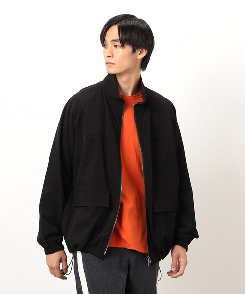 Purple&Yellow(パープルアンドイエロー)の「ナイロンストレッチブルゾン(ブルゾン・メンズ・ブラック/マルチ・SMALL/MEDIUM/LARGE)」の6枚目の写真