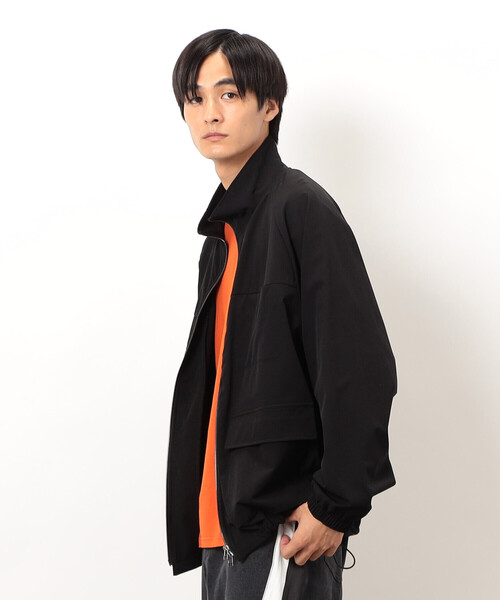 Purple&Yellow(パープルアンドイエロー)の「ナイロンストレッチブルゾン(ブルゾン・メンズ・ブラック/マルチ・SMALL/MEDIUM/LARGE)」の7枚目の写真