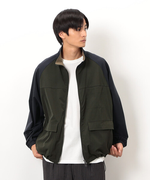 Purple&Yellow(パープルアンドイエロー)の「ナイロンストレッチブルゾン(ブルゾン・メンズ・ブラック/マルチ・SMALL/MEDIUM/LARGE)」の12枚目の写真