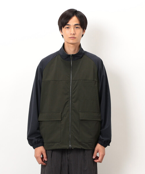 Purple&Yellow(パープルアンドイエロー)の「ナイロンストレッチブルゾン(ブルゾン・メンズ・ブラック/マルチ・SMALL/MEDIUM/LARGE)」の14枚目の写真