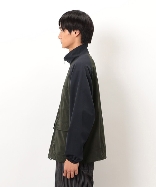 Purple&Yellow(パープルアンドイエロー)の「ナイロンストレッチブルゾン(ブルゾン・メンズ・ブラック/マルチ・SMALL/MEDIUM/LARGE)」の15枚目の写真