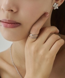 【 金属アレルギー対応 】ツイストニュアンスリング サージカルステンレス