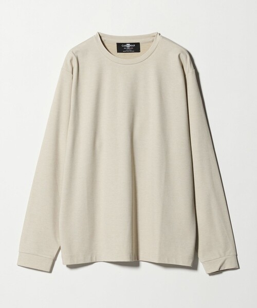 green label relaxing（グリーンレーベルリラクシング）の「CARREMAN クルーネック Tシャツ（Tシャツ/カットソー・メンズ・ダークグリーン/ナチュラル/ダークグレー/ブラック・XL/L/M/S）」の8枚目の写真