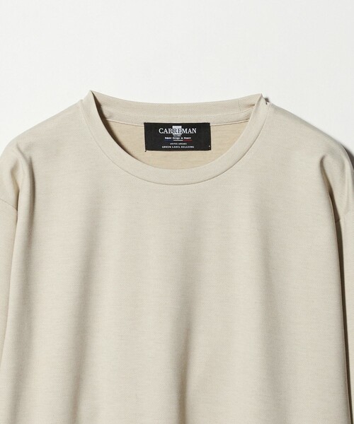 green label relaxing（グリーンレーベルリラクシング）の「CARREMAN クルーネック Tシャツ（Tシャツ/カットソー・メンズ・ダークグリーン/ナチュラル/ダークグレー/ブラック・XL/L/M/S）」の10枚目の写真