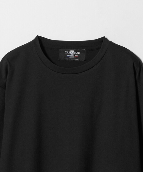 green label relaxing（グリーンレーベルリラクシング）の「CARREMAN クルーネック Tシャツ（Tシャツ/カットソー・メンズ・ダークグリーン/ナチュラル/ダークグレー/ブラック・XL/L/M/S）」の15枚目の写真