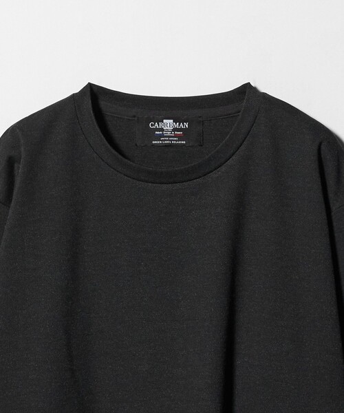 green label relaxing（グリーンレーベルリラクシング）の「CARREMAN クルーネック Tシャツ（Tシャツ/カットソー・メンズ・ダークグリーン/ナチュラル/ダークグレー/ブラック・XL/L/M/S）」の18枚目の写真