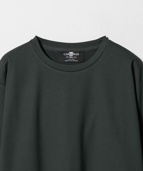 green label relaxing（グリーンレーベルリラクシング）の「CARREMAN クルーネック Tシャツ（Tシャツ/カットソー・メンズ・ダークグリーン/ナチュラル/ダークグレー/ブラック・XL/L/M/S）」の21枚目の写真