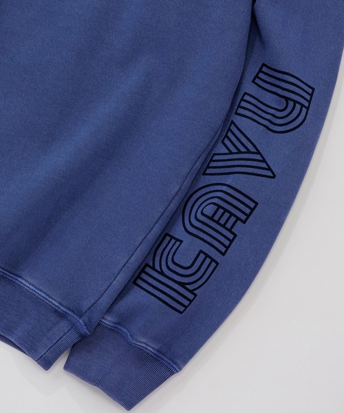 KAVU(カブー)の「KAVU/カブー Twist Logo Sweat/ツイストロゴスウェット(スウェット・メンズ・ネイビー/ライトグレー/イエロー・LARGE/X-LARGE/MEDIUM)」の14枚目の写真