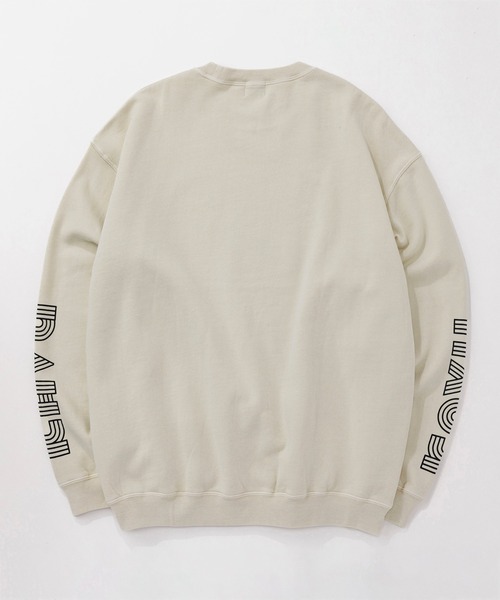 KAVU(カブー)の「KAVU/カブー Twist Logo Sweat/ツイストロゴスウェット(スウェット・メンズ・ネイビー/ライトグレー/イエロー・LARGE/X-LARGE/MEDIUM)」の15枚目の写真
