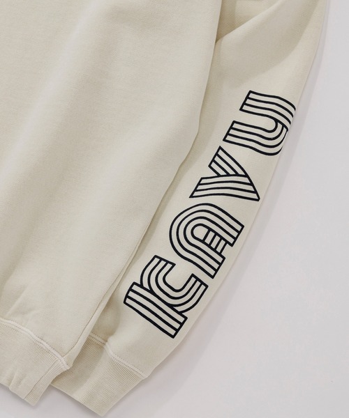 KAVU(カブー)の「KAVU/カブー Twist Logo Sweat/ツイストロゴスウェット(スウェット・メンズ・ネイビー/ライトグレー/イエロー・LARGE/X-LARGE/MEDIUM)」の17枚目の写真